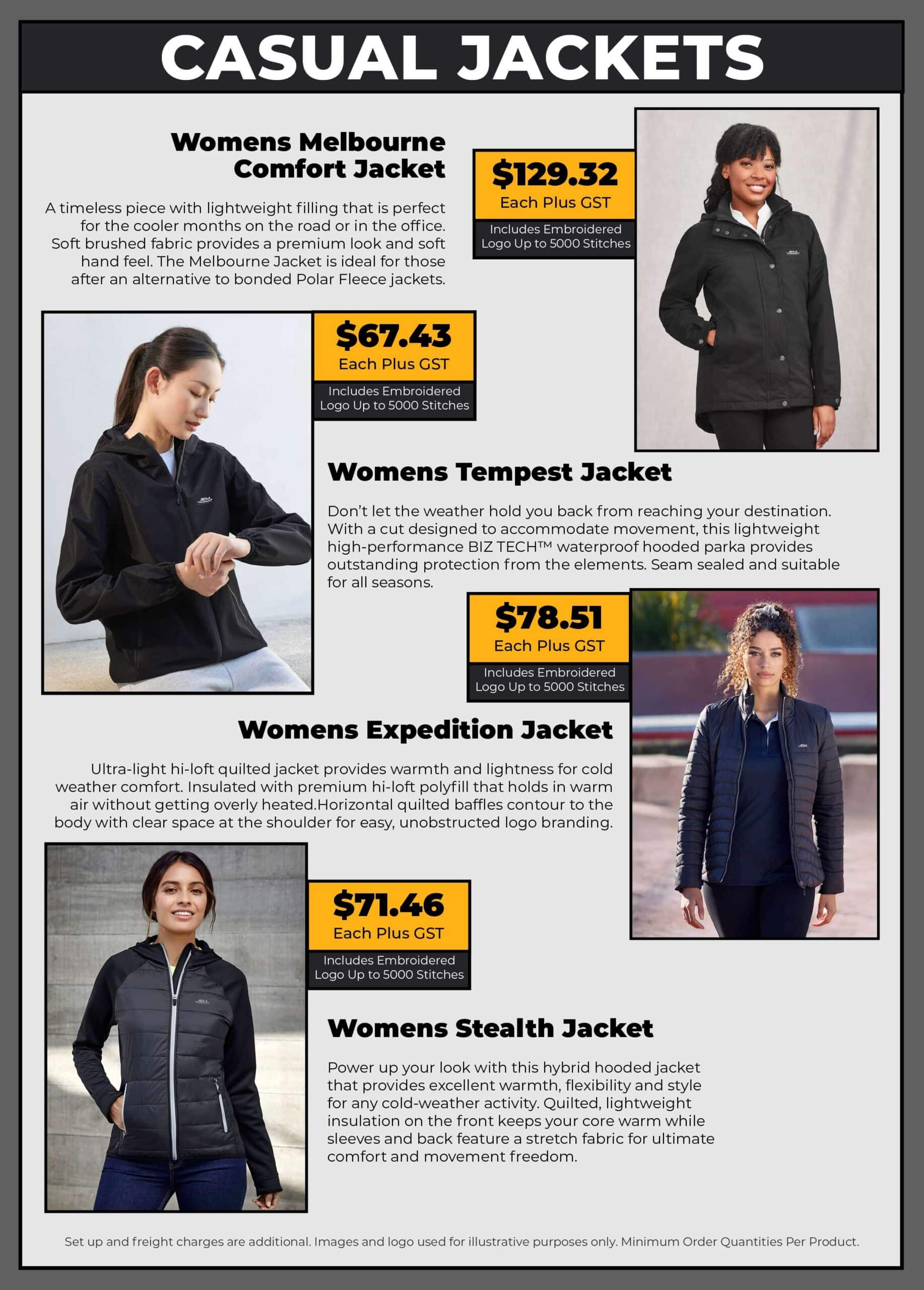 Custom Branded Modern Corporate Apparel
