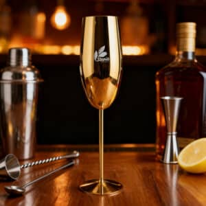 Stainless Steel Champagne Flute